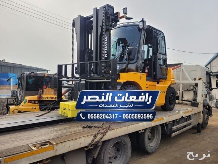 فوركلفت للايجار الخبر  | رافعة شوكية Forklift 5 طن 7 طن 10 طن للموانئ والمصانع 3
