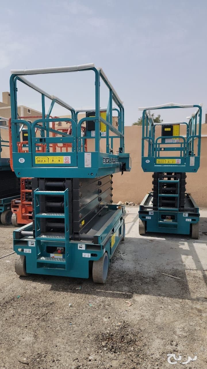 سيزر لفت 12m, 6m, 10m للايجار ومان لفت ورافعات شوكيه وكرينات 2