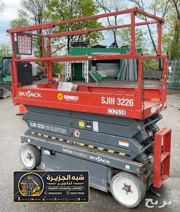 سيزر لفت للايجار في مكة | نوفر لك خدمات تاجير رافعة مقصية 2