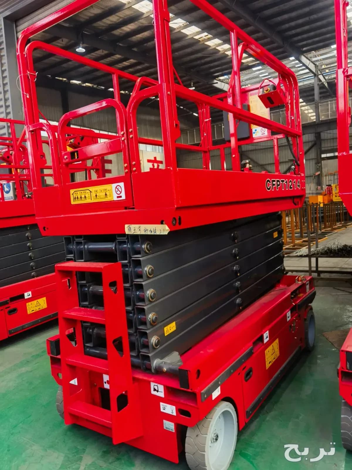 سيزر لفت للايجار بجدة 8م 12م 14م 16م 18م Electric & Diesel Scissor Lift - 0564548663 7