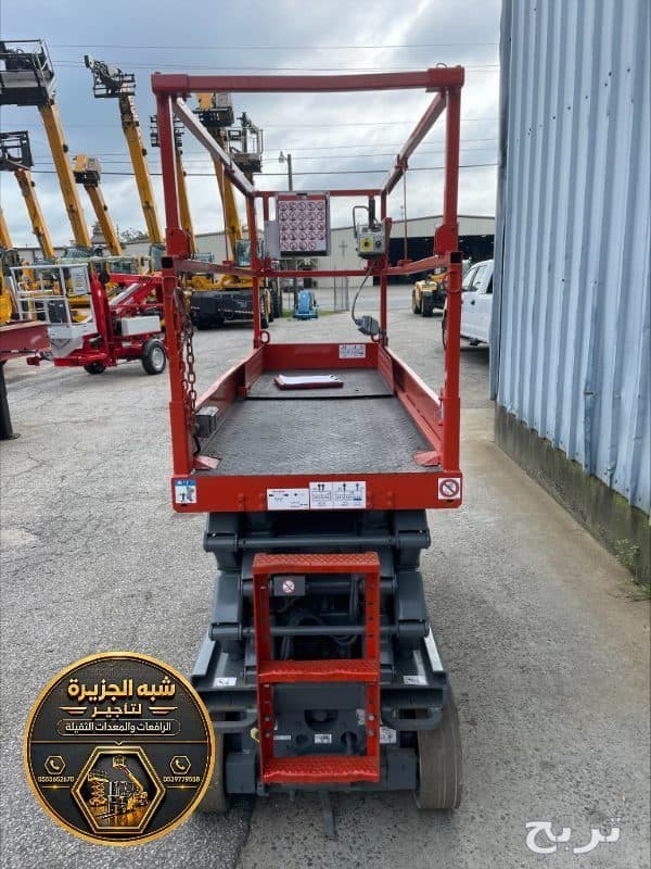 سيزر لفت للايجار في جدة | scissor lift rental in jaddah 2