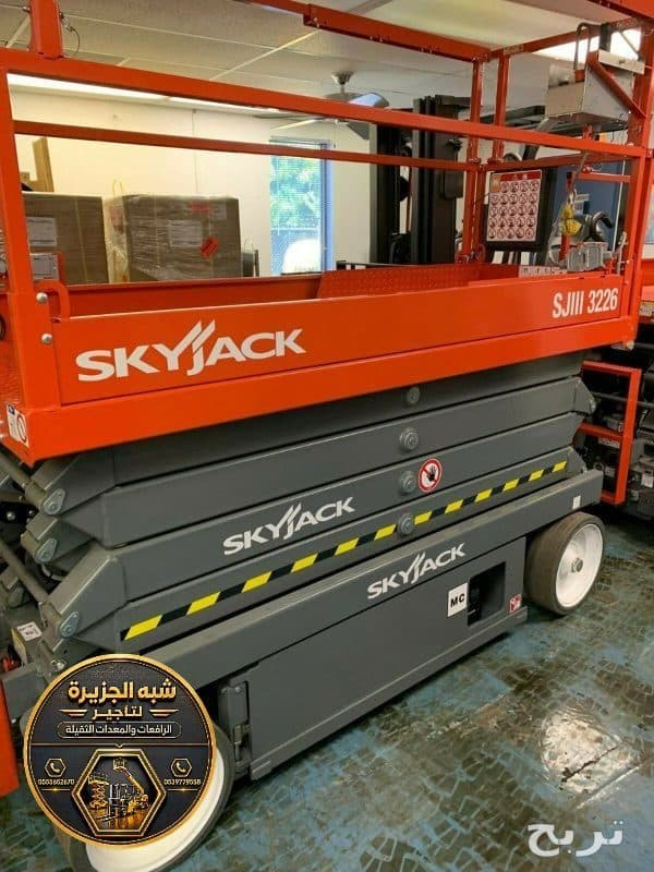 سيزر لفت للايجار في جدة | scissor lift rental in jaddah 4