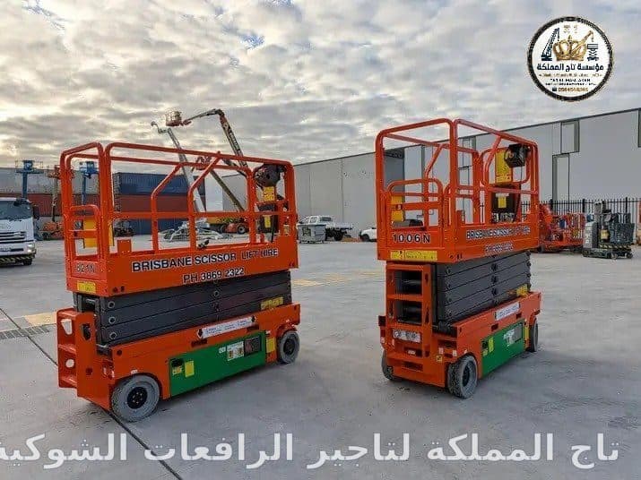 سيزر لفت 8متر 10متر 12متر 14متر 16متر للإيجار بجدة و بمكة 5