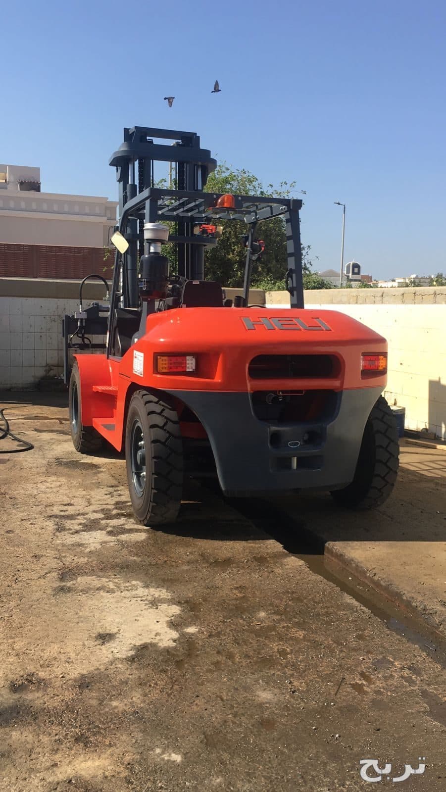Forklift10ton for rental in ryadh